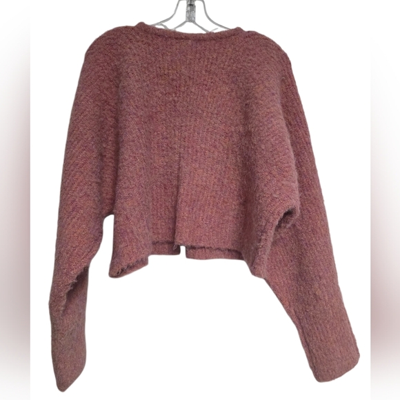 Wild Fable Pink Boucle Cardigan Sweater Size Large - Picture 2 of 5